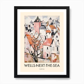 Wells Next The Sea (Norfolk) Painting 2 Travel Poster Art Print