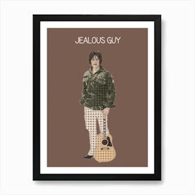 Jealous Guy John Lennon And The Plastic Ono Band Art Print