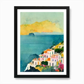 Positano View 3 Art Print