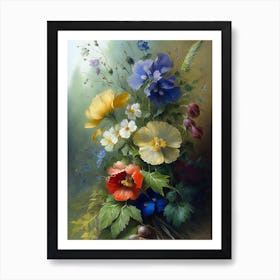 Flowers 3 1 Art Print