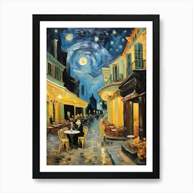 Cafe Terrace At Night Van Gogh Art Print 1 Art Print