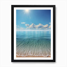 Beach Stock Videos & Royalty-Free Footage Art Print Art Print