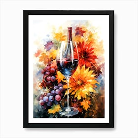 Vineyard Elegance Art Print