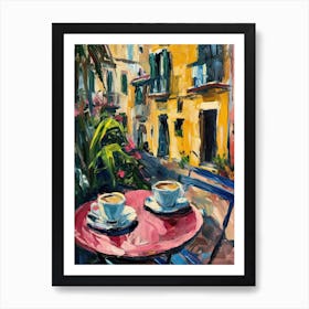 Naples Espresso Made In Italy 1 Art Print