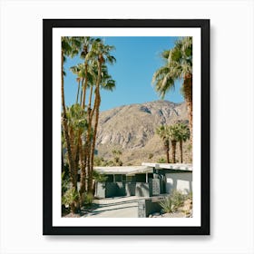 Palm Springs Architecture V on Film Art Print