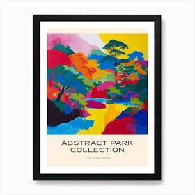 Abstract Park Collection Poster Victoria Park Hong Kong 1 Art Print