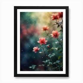 Beautiful Flowers Art Print