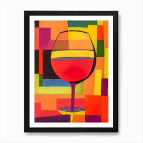 Bandol Rosé Cocktail Poster Art Print