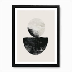 Espoo Stone Park Bauhaus Minimalist Art Print