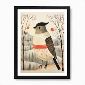 Bird Illustration Cuckoo Art Print