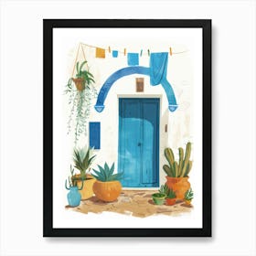 Mediterranean House Art Print