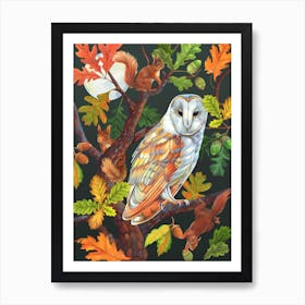 Night Owl Art Print