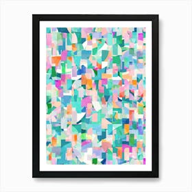 Sea Glass - Teal Art Print