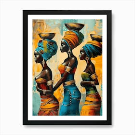 African Woman African Culture 3 Poster