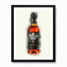 Canadian Club Whisky 1 Art Print