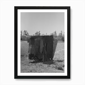 Untitled Photo, Possibly Related To Front Porch Of Sharecropper Cabin, Southeast Missouri Farms By Russell 4 Art Print