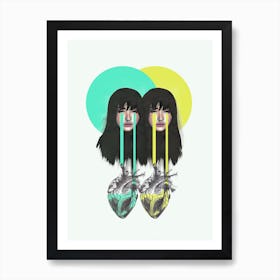 Baby Don't Cry Art Print