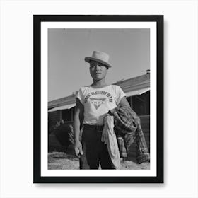 Twin Falls, Idaho,Fsa (Farm Security Administration) Farm Workers Camp, Japanese Who Live At The Camp By Art Print