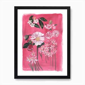 Flower Study Art Print