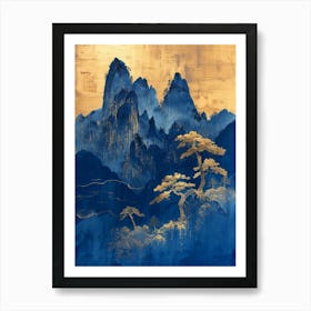 Chinese Mountains 92 Art Print