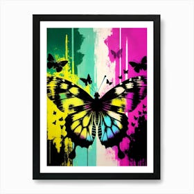 Butterfly Painting 89 Art Print