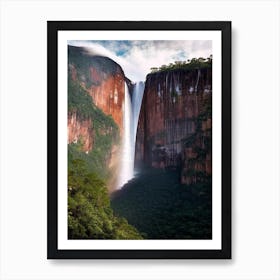 Angel Falls, Venezuela Realistic Photograph (3) Art Print