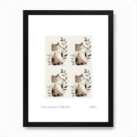 Cute Animals Collection Kitten 2 Art Print