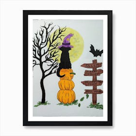 Happy Halloween Art Print