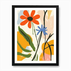 Flowers In Bloom 5 Art Print