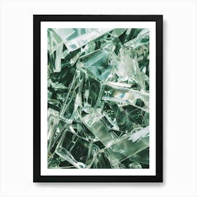 Glass Shards Art Print
