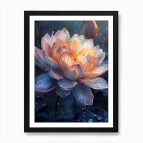 Lotus Flower 35 Art Print