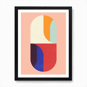 Mid Century Bombocas 2 Art Print