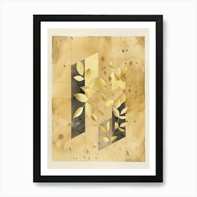 'Gold Leaf' 2 Art Print