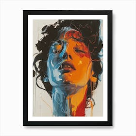 'A Woman' Art Print