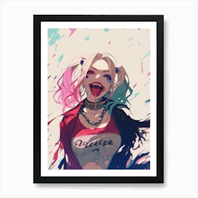 Harley Quinn 2 Art Print