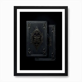 Playing Cards 1 Art Print