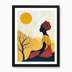 Essence Dance | The African Woman Series Art Print