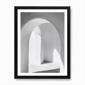 Arches Of Santorini Art Print