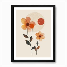 Flowers In The Sun Art Print