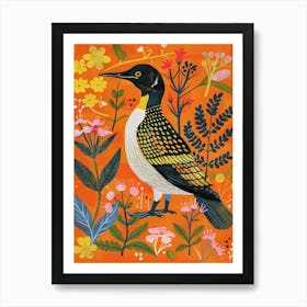 Spring Birds Loon 2 Art Print