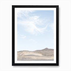 Desert Landscape 1 Art Print