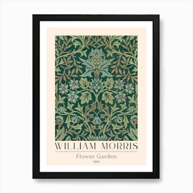 William Morris Flower Garden 1 Art Print