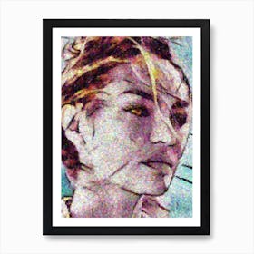 Portrait - Woman Art Print