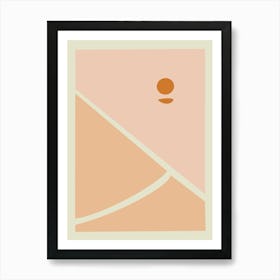 Tennis Court 1 Art Print