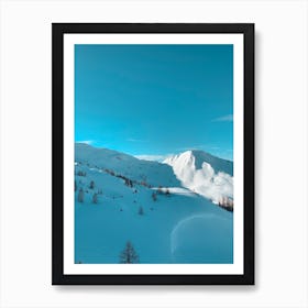 Freeride Love Art Print