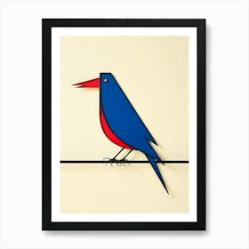 Bird On A Wire Art Print