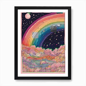 Rainbow In The Sky 3 Art Print