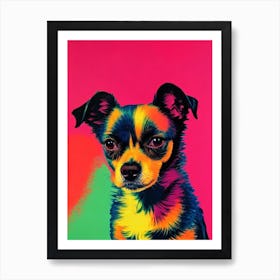 Chihuahua Andy Warhol Style Dog Art Print