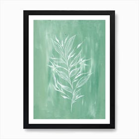 Greens Art Print