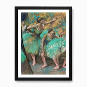 The Dancers, Edgar Degas Art Print